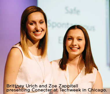 Brittney Urich and Zoe Zappitell