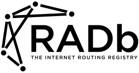 RADb The Internet Routing Registry